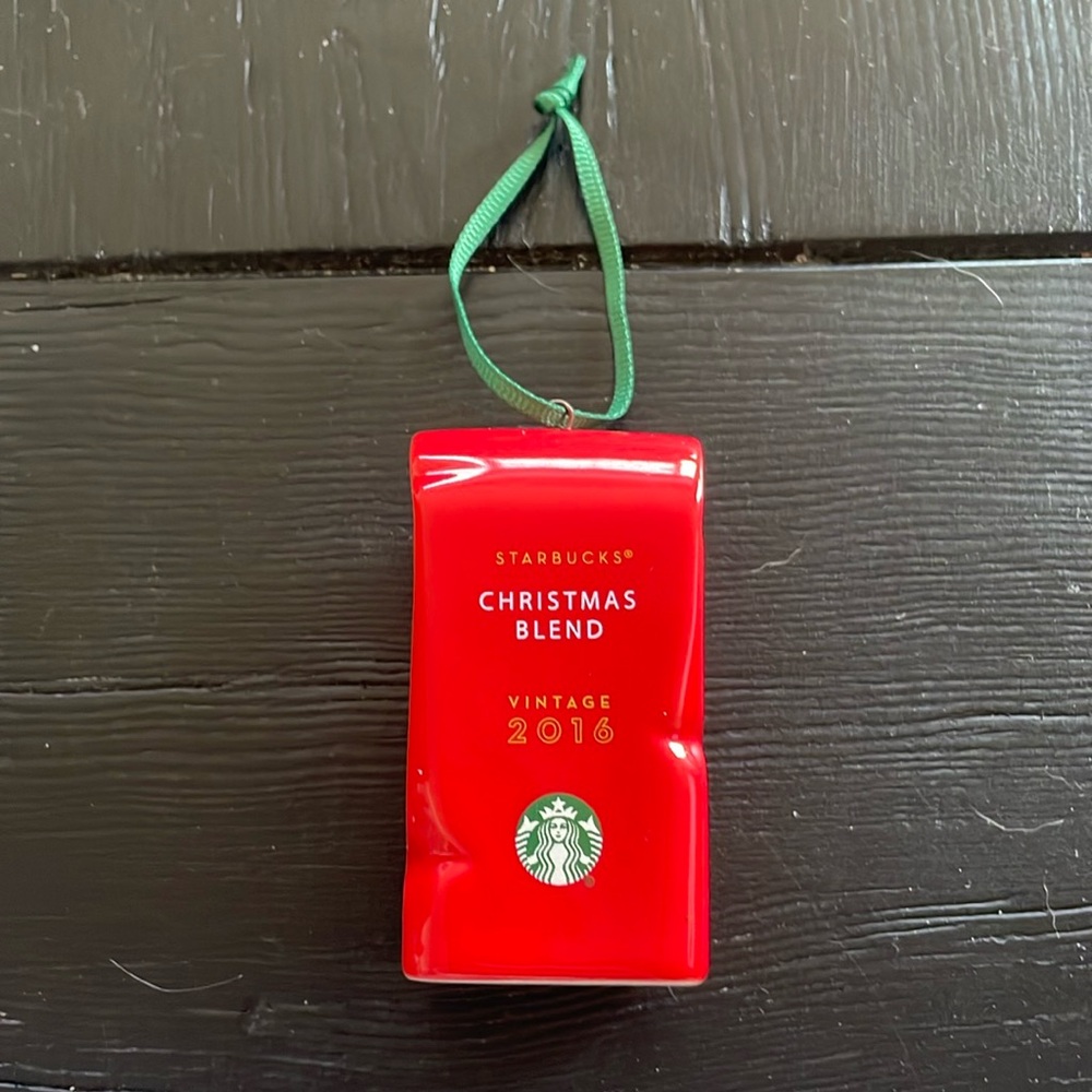 Christmas Ornament Starbucks Christmas Blend Vintage 2016 Aged Sumatra